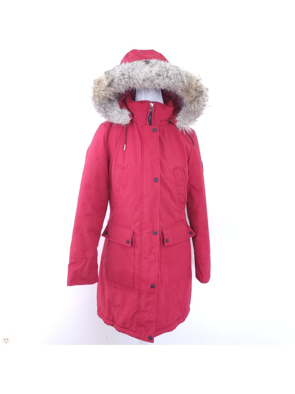 Andrew Marc Parka Anorak Women Size Small, Coat, Hooded Very Warm Jacket
